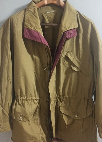 American Vintage Barbour tarzı mont oversize