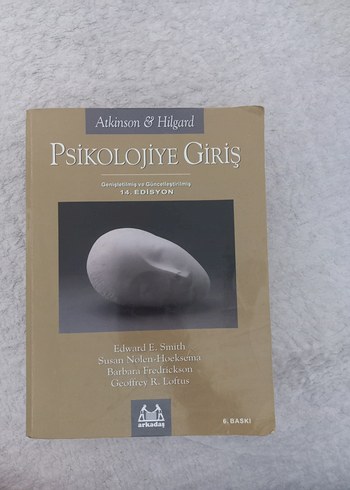 Psikolojiye Giriş - Atkinson & Hilgard, 6. Baskı