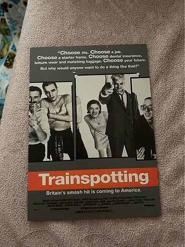 Trainspotting Film Ahşap Poster Tablo