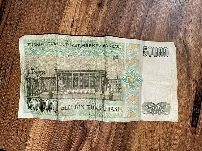  1970 50.000 Türk Lirası