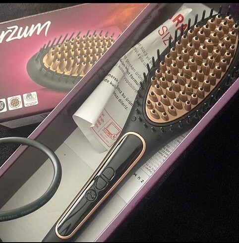 Arzum tarak düzleştirici