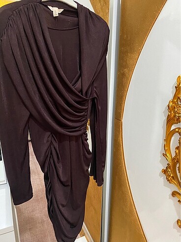 l Beden H&M kahve elbise