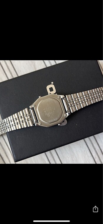  Beden gri Renk Casio LA680W Kadın Saat