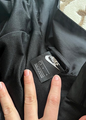 Nike Siyah Fermuarlı ceket - Görsel 7