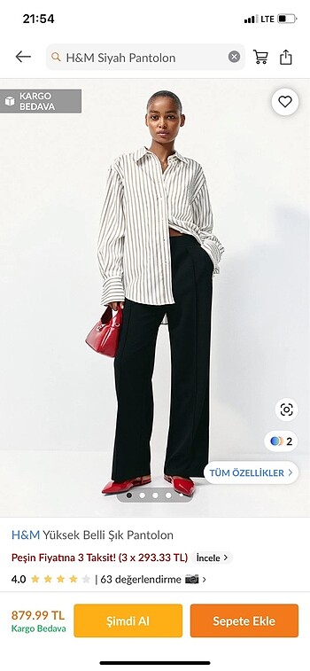 H&m pantolon