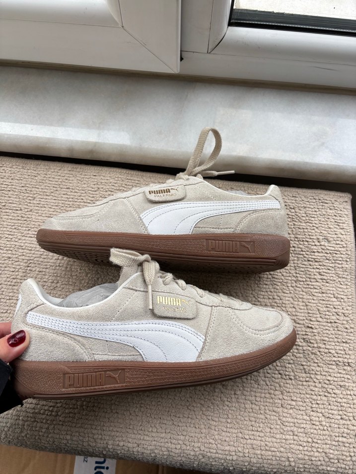 Bej Süet Puma Palermo - Görsel 3