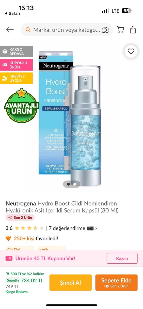 Neutrogena Yaşlanma Karşıtı Serum - Görsel 4