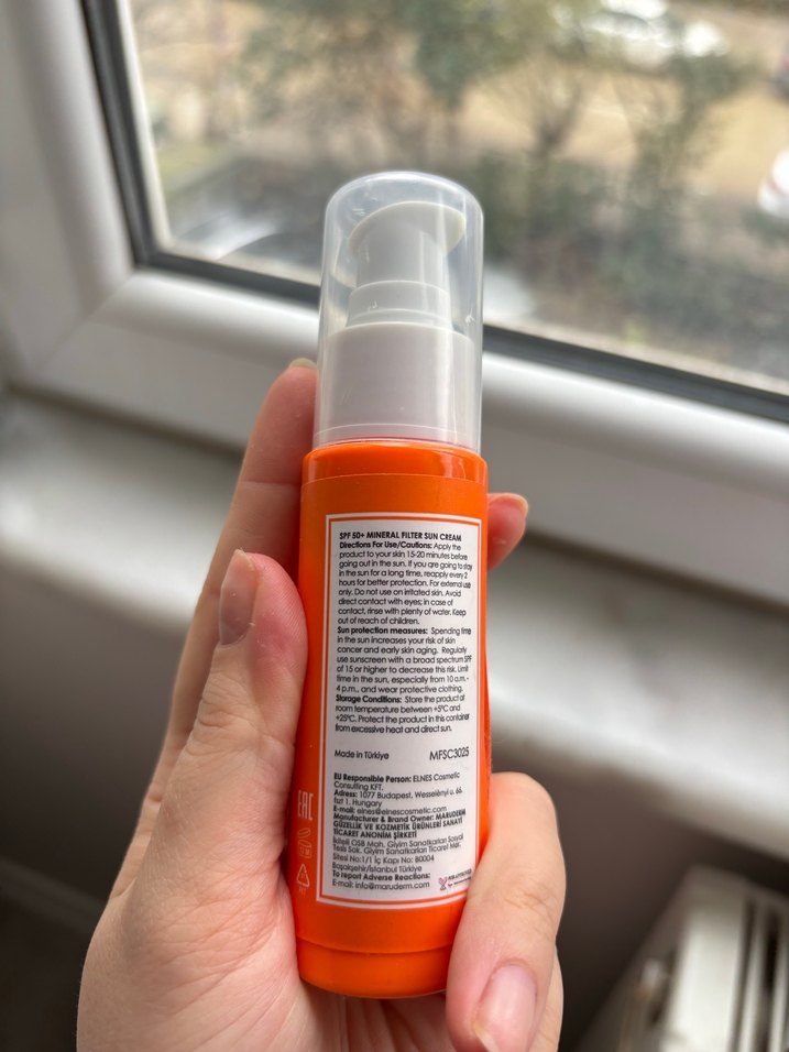 Maru-Derm SPF50+ Mineral Güneş Kremi - Görsel 2