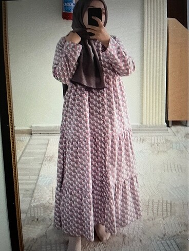 Tesettür yazlık elbise - Görsel 5