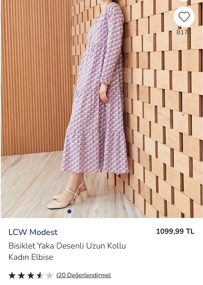 Tesettür yazlık elbise - Görsel 2