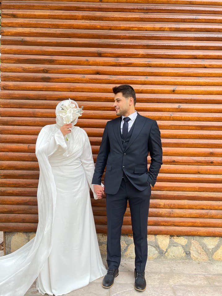 Tesettür nikah elbisesi - Görsel 2