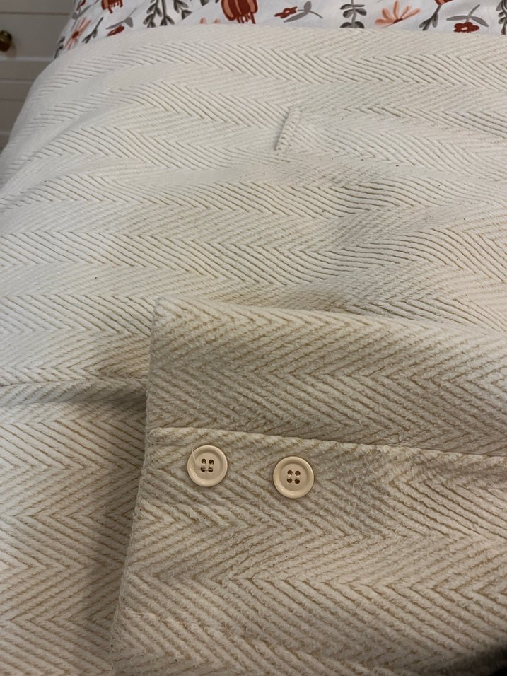 HEQA Bej desenli kaban - Görsel 5