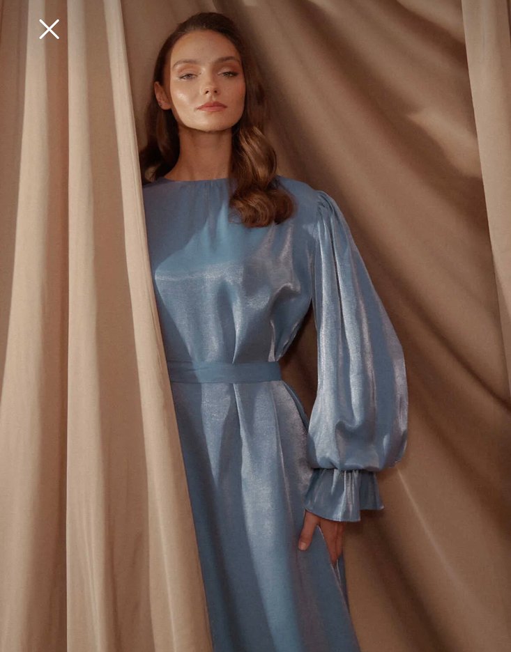 Tesettür şık abiye - Görsel 4