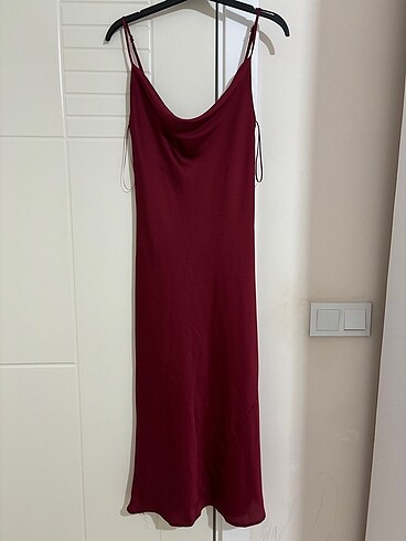 Bordo elbise