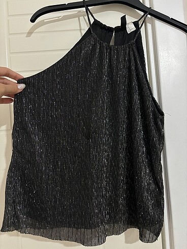 Simli üst H&M