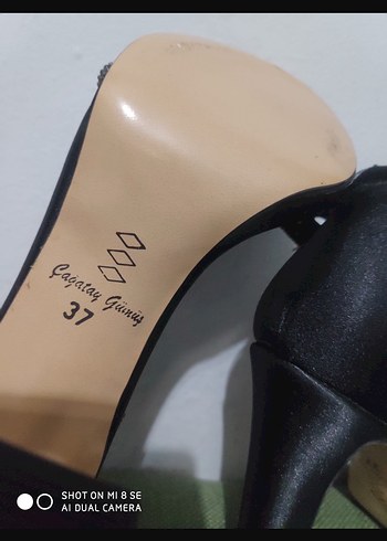 37 Beden siyah Renk Siyah taşlı Stiletto