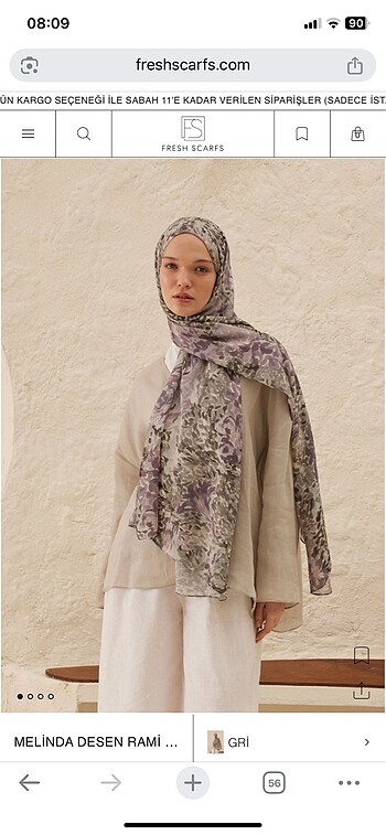Freshscarf rami şal