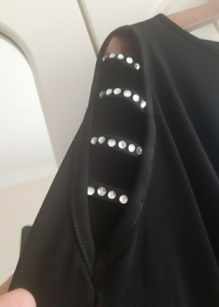 Siyah bluz - Görsel 3