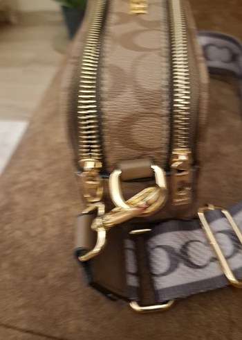 Kahverengi Kadın Süet Çanta - Görsel 4