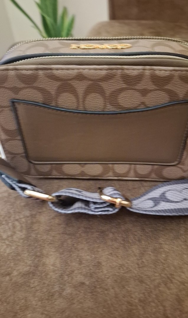 Kahverengi Kadın Süet Çanta - Görsel 2