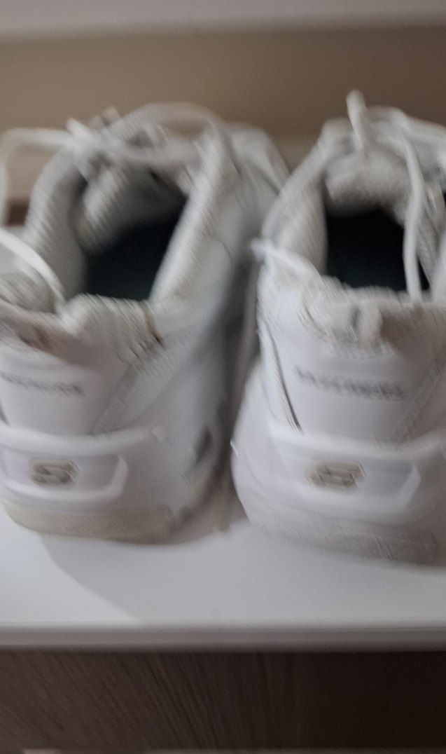 Beyaz Bağcıklı Kadın Spor Ayakkabı - Görsel 4