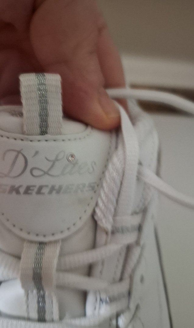 Beyaz Bağcıklı Kadın Spor Ayakkabı - Görsel 2