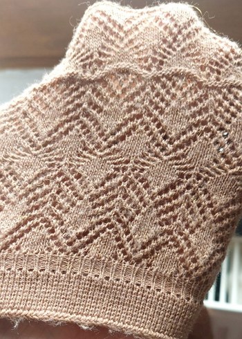 Kahverengi Boğazlı Örgü Kadın Kazak - Görsel 2