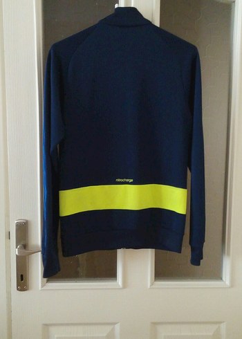 Adidas Lacivert Fermuarlı Spor Dış Giyim - Görsel 5