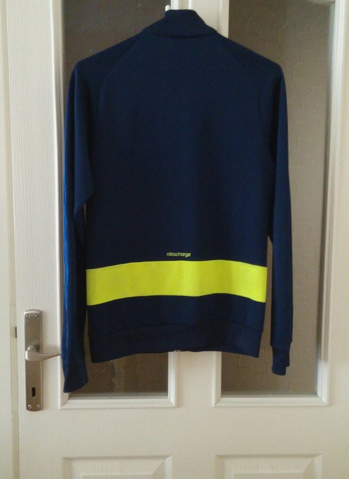 Adidas Lacivert Fermuarlı Spor Dış Giyim - Görsel 5