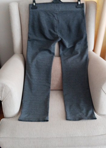 Gri Kadın Salaş İnce Eşofman Altı - Görsel 5