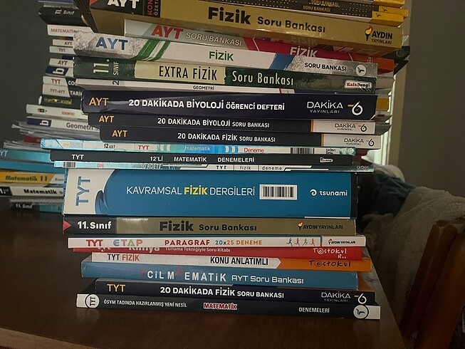 YKS test kitabi ve foyleri