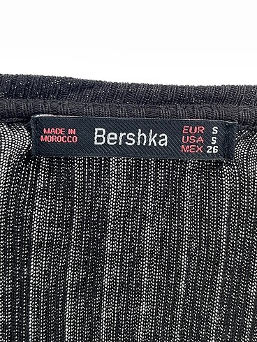 s Beden siyah Renk Bershka Bluz %70 İndirimli.