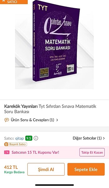 TYT KAREKÖK MATEMATİK SORU BANKASI