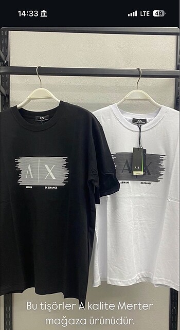 Armani exchange tişört ax
