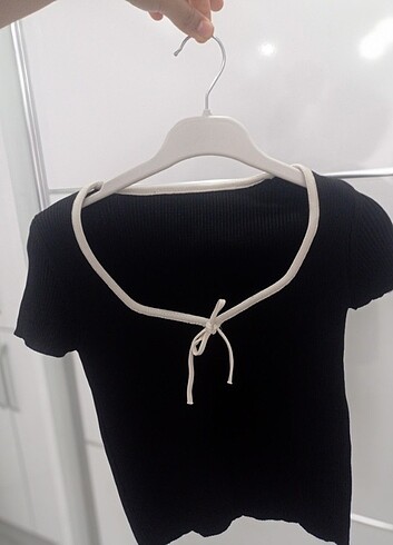 Diğer Bershka model triko bluz