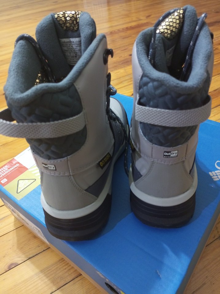 Columbia Erkek Kayak Botu Gri Velcro - Görsel 5