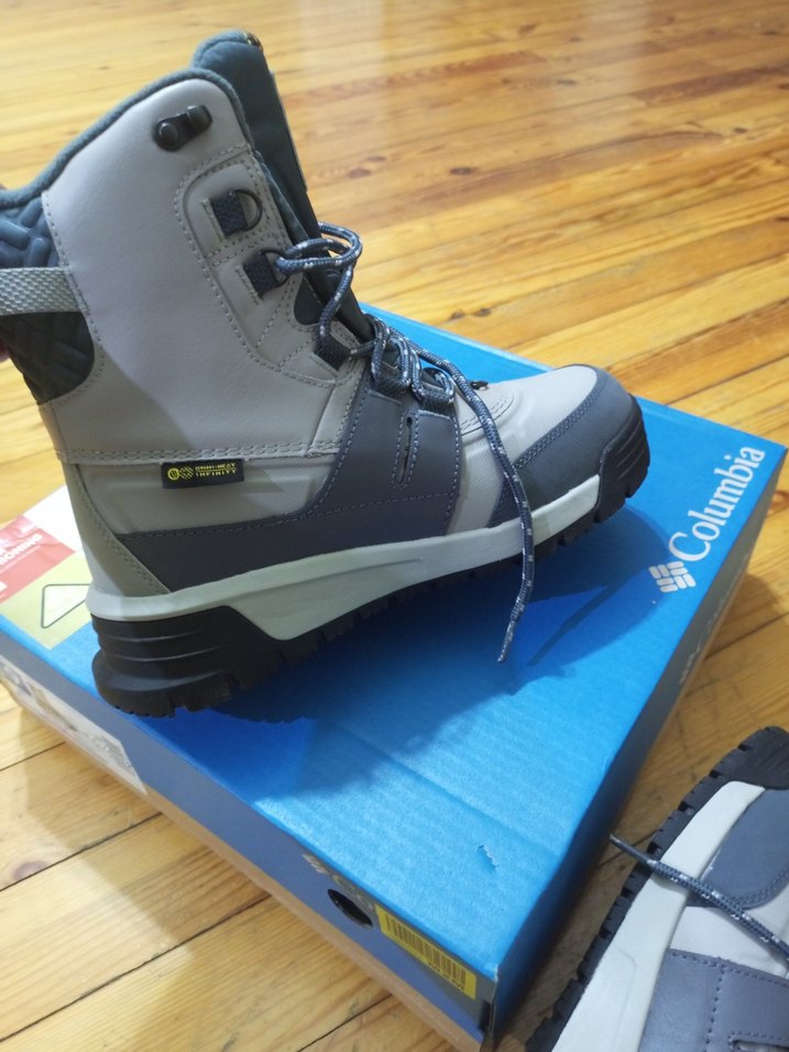 Columbia Erkek Kayak Botu Gri Velcro - Görsel 2