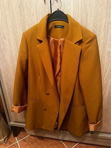 m Beden Hardal rengi blazer