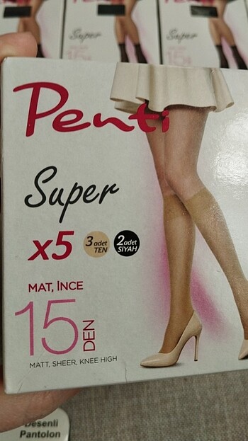 Penti İnce çoraplar 5 li çorap