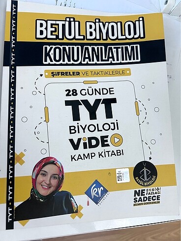 Betül biyoloji video ders kitabı