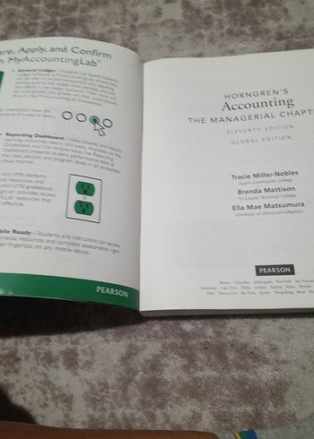 Horngren's Accounting Yönetim Bölümleri 11. Baskı - Görsel 4