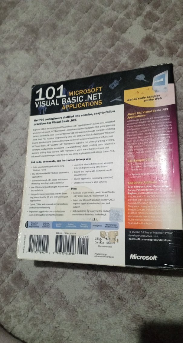 Microsoft Visual Basic .NET 101 Uygulama Kitabı - Görsel 2