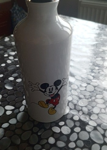 Beyaz Mickey Mouse Termos Çocuklar İçin - Görsel 2
