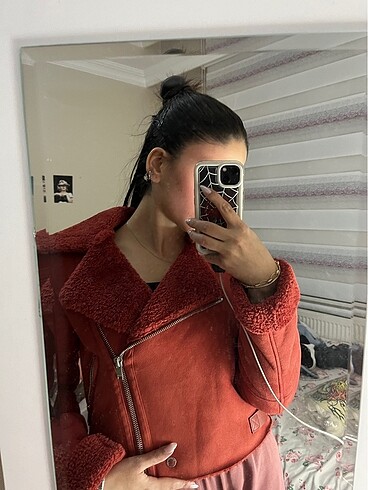 xs Beden Kiremit rengi ceket