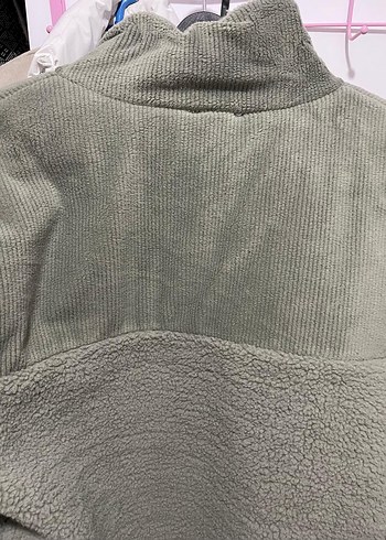 mint yeşil Kadın mont - Görsel 5