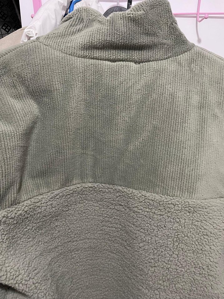 mint yeşil Kadın mont - Görsel 5