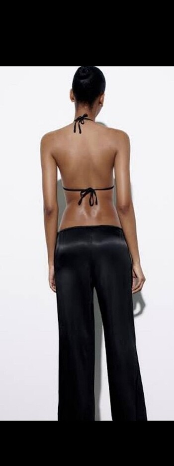 Zara Zara saten pantolon