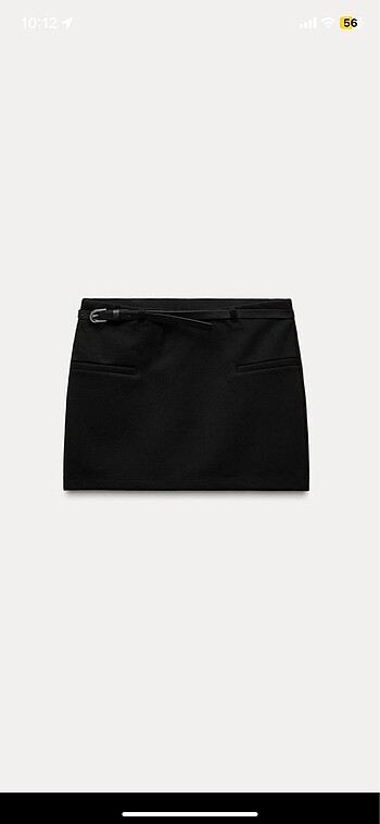 Zara siyah etek
