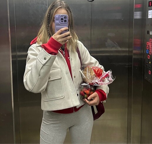 s Beden ten rengi Renk Zara Kaşe Ceket