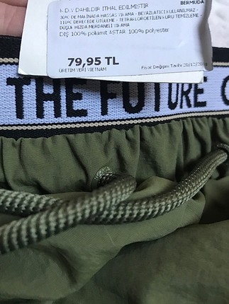 s Beden yeşil Renk Bershka şort